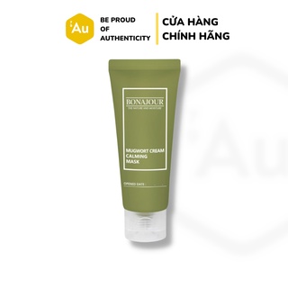 Mặt Nạ Ngải Cứu Làm Dịu và Hỗ Trợ Làm Sạch Da | BONAJOUR Mugwort Cream Calming Mask 55g