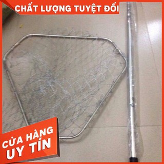 Vợt cá inox nano 1m7 đến 3m