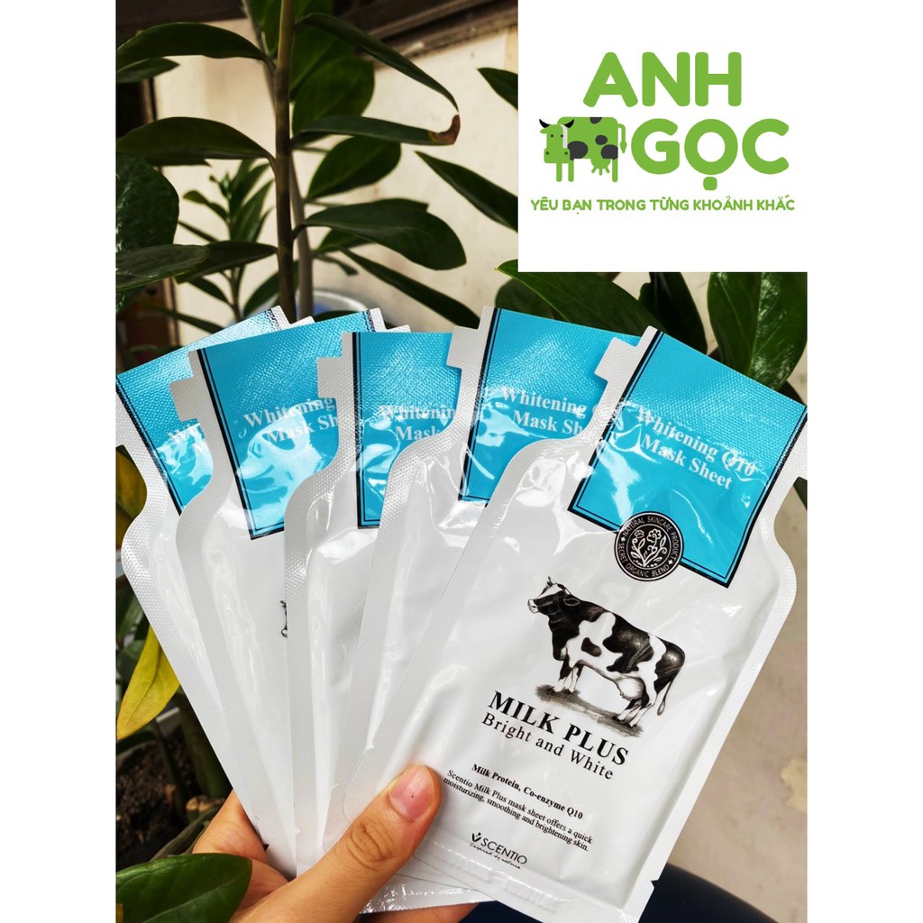 [Giá tốt] Combo 5 mặt nạ phục hồi da thâm sạm Milk Plus / Mặt nạ Beauty Buffet sữa bò Thái Lan / Freeship đơn từ 50k