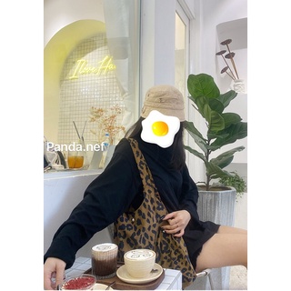(Túi Tote) Hoạ Tiết Da Beo Phong Cách Hàn Quốc