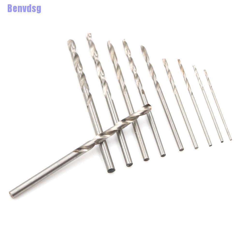 Bộ 10 Mũi Khoan Thép Titan Tốc Độ Cao Chuyên Dụng
