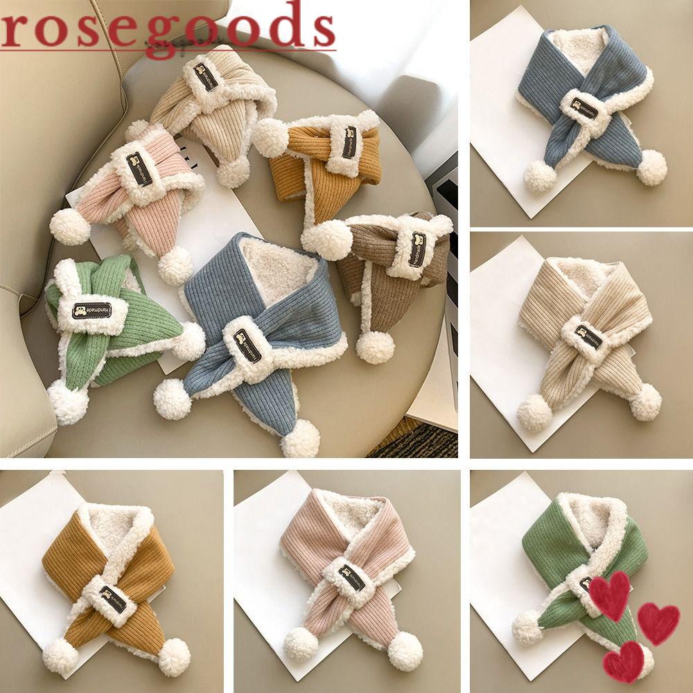 Khăn Choàng Cổ Giữ Ấm Cho Bé Chất Liệu cashmere Dày Dặn