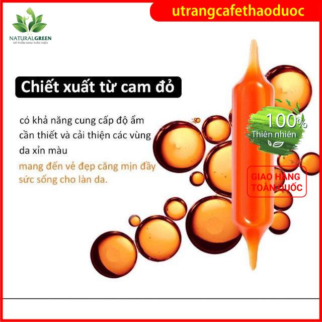 Mặt nạ cam đỏ - Ống Cam dưỡng ẩm dưỡng trắng da Images .