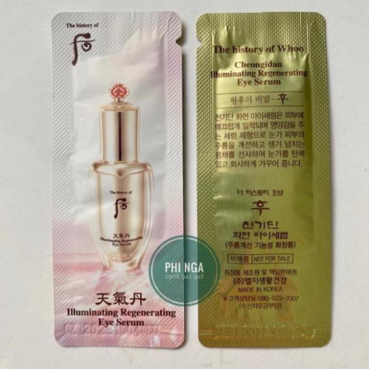 10GOI - SERUM DƯỠNG SÁNG VÙNG MẮT DÒNG TÁI SINH WHOO MỚI