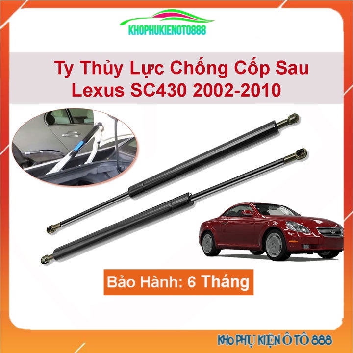 Ty cốp Lexus SC430 2002-2003-2004-2005-2006-2007-2008-2009-2010 thanh thủy lực hỗ trợ mở cốp tự động