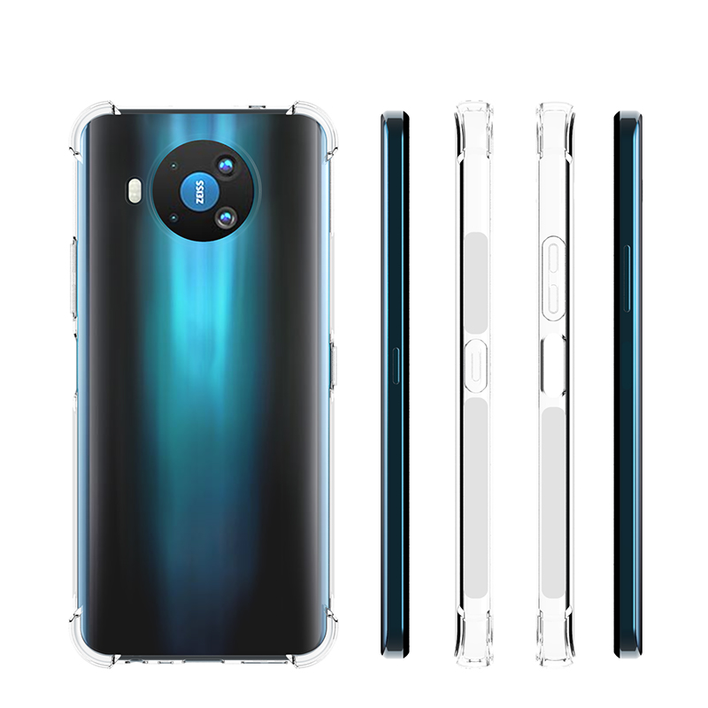 Transparent Case for Nokia 8.3 5G Trong suốt Vỏ bảo vệ Mềm Ốp lưng