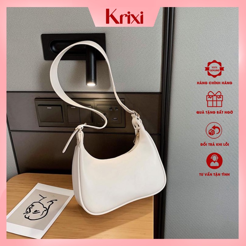 TÚI ĐEO CHÉO DÁNG THUYỀN DA DẦY BH 491 - KRIXI STORE