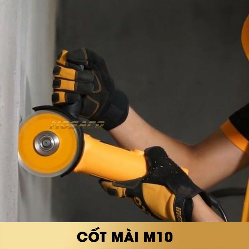 Máy mài góc 750W công tắt đuôi INGCO AG750282 dòng công nghiệp 100mm (4"), BH 6 tháng chính hãng toàn quốc