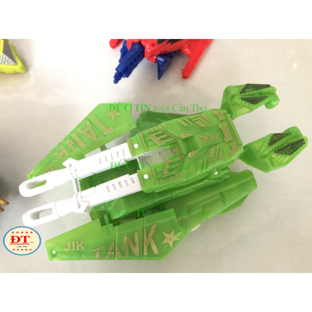 ĐỒ CHƠI HỘP RÁP ROBOT BIẾN HÌNH PHƯƠNG TIỆN GIAO THÔNG 5 CHIẾC