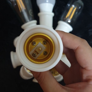 Đui đèn xoáy E27 điện áp tối đa 250V công suất tối đa 500W
