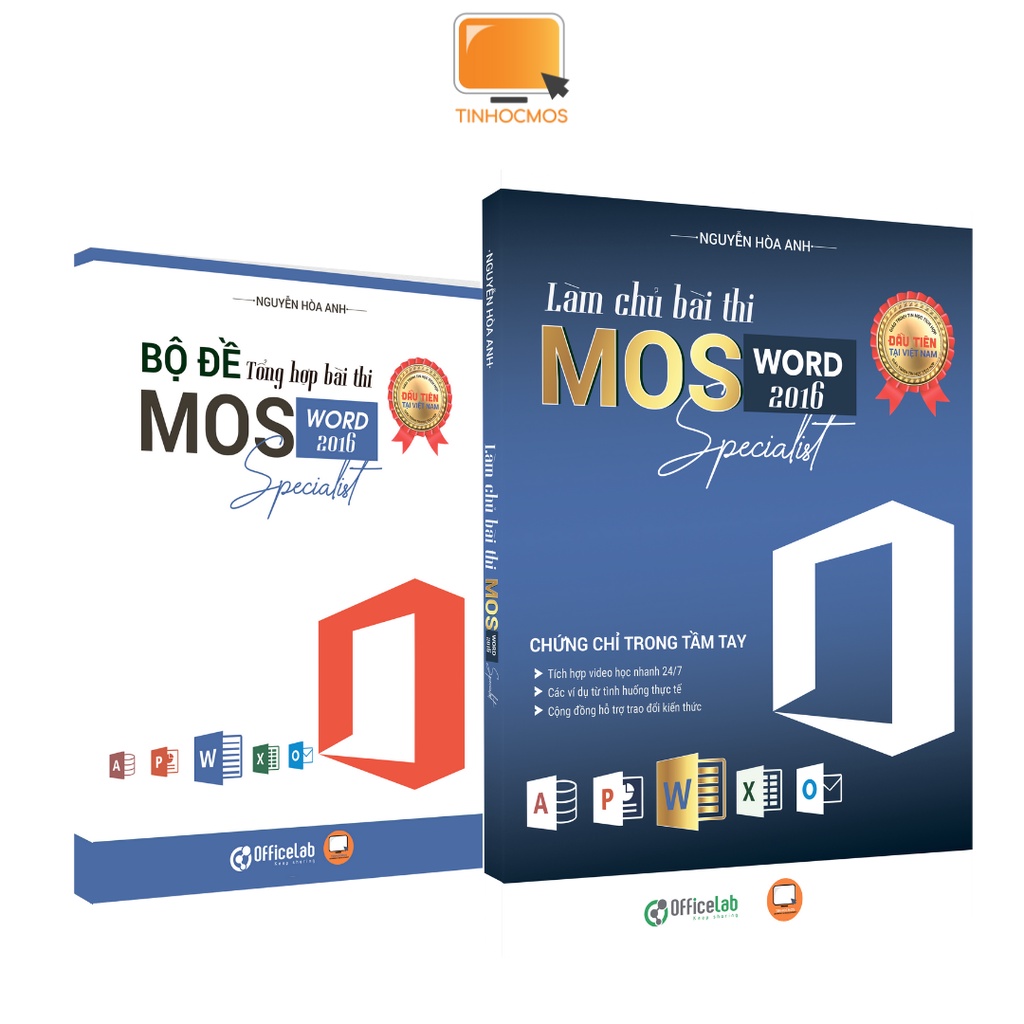 Sách Làm Chủ Bài Thi MOS Word 2016 Specialist