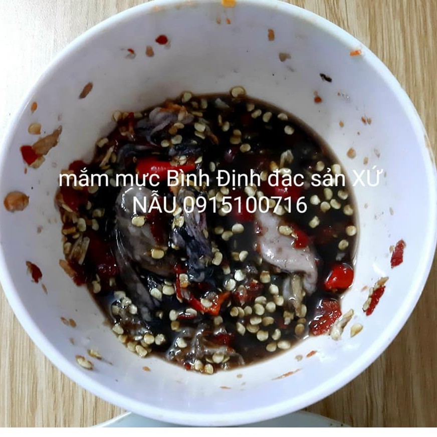 MẮM MỰC Bình Định  ĐẶC SẢN XỨ NẪU  280gr