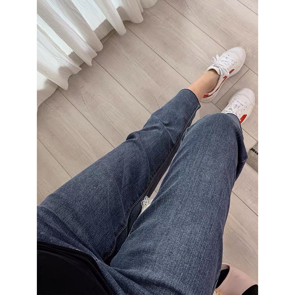 Quần jean bầu Quần baggy bầu phong cách trẻ trung năng động, jean mềm đủ size cho mẹ bầu Lilyfashion.vn