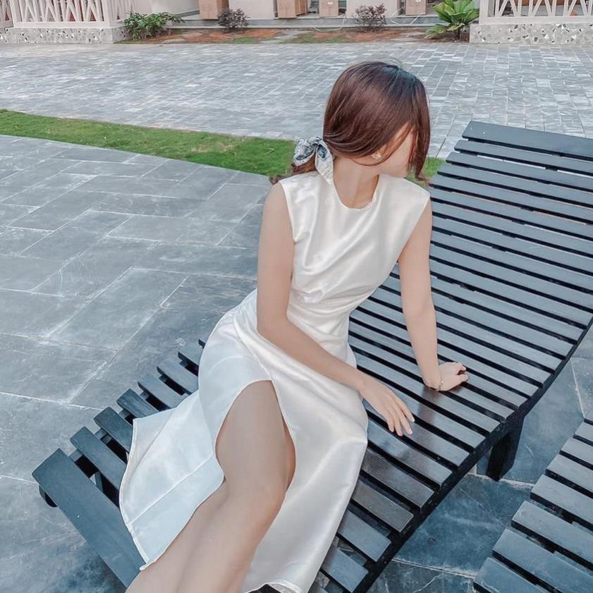 Đầm dự tiệc xẻ tà sang trọng kèm ảnh thật | BigBuy360 - bigbuy360.vn