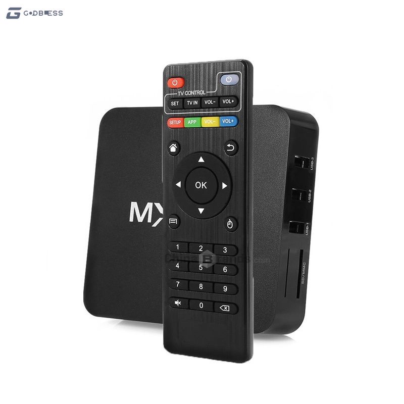 Hộp TV thông minh 4k Pro 5g 2gb/ 16gb Wifi Android 10.1 MXQ PRO 5G 4K GodBless