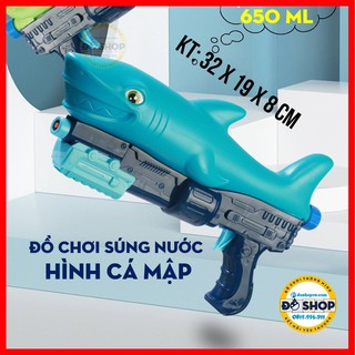 Đồ Chơi Súng Nước Hình Cá Mập Áp Lực Lớn SN1 - Đô Shop