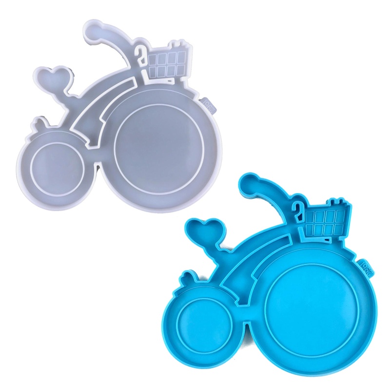 Khuôn Silicone Làm Khung Ảnh Hình Xe Đạp Độc Đáo