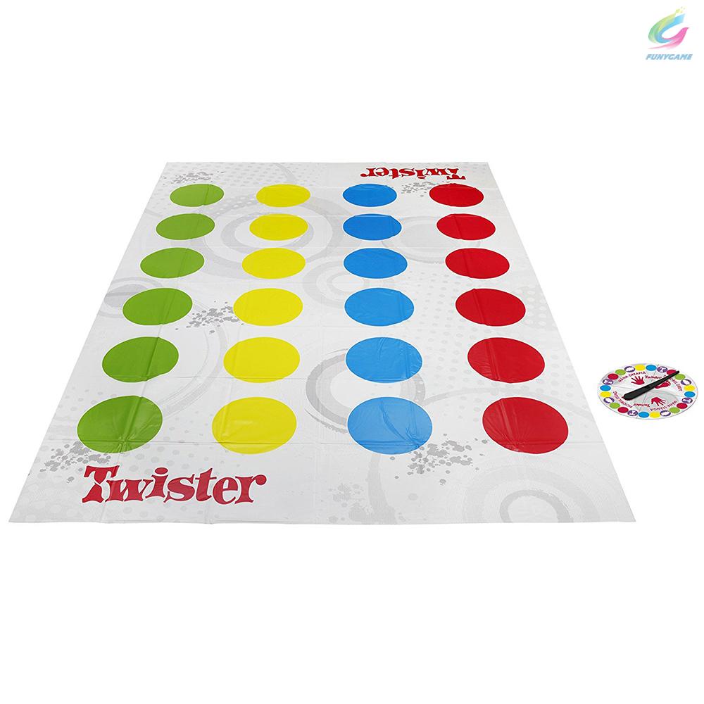 FY Funny Kids Classic Body Twister-game Moves Play Mat Board Game Dot Group Party Sport Toy Gift