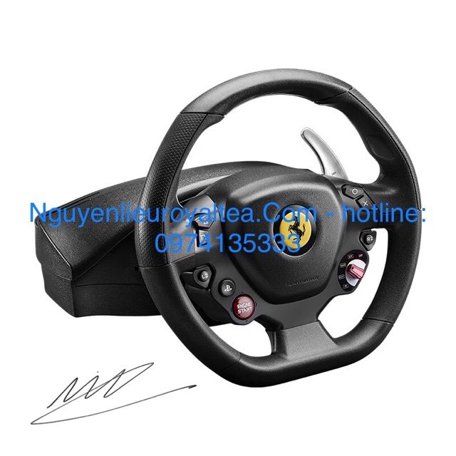 thrustmaster T80 vô lăng chơi game tuyệt đỉnh thiết kế Ferrari 458 Italia