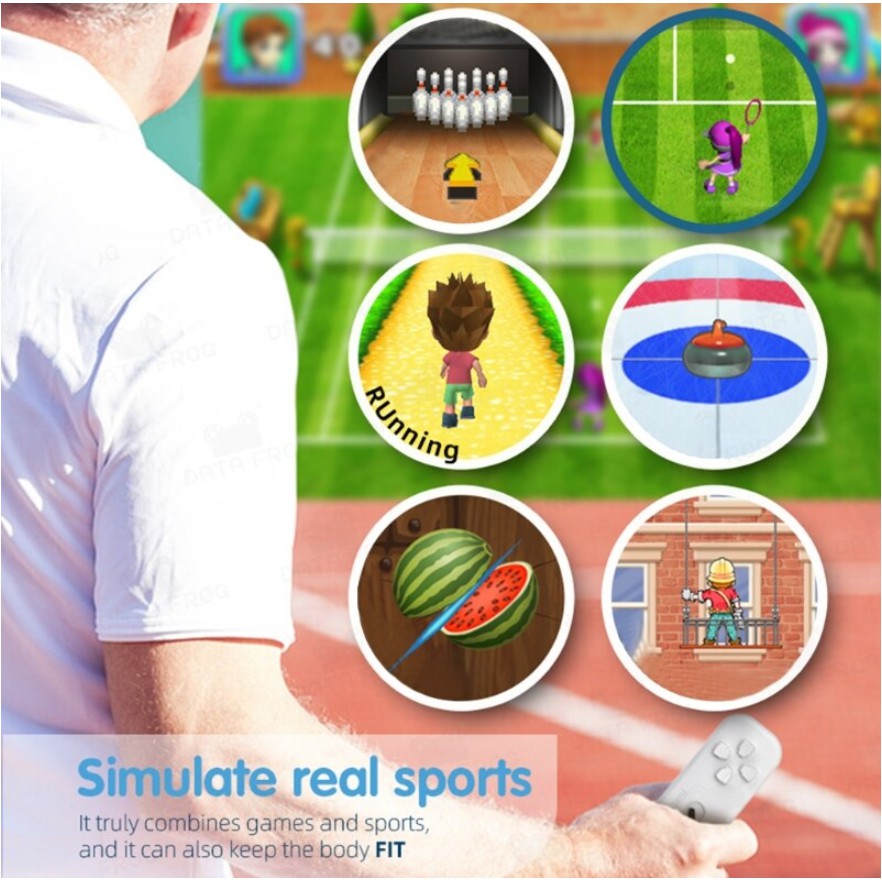 Máy Chơi Game, Stick Không Dây Thể Thao Y2 Fit 830 Game - dùng Trên Tivi 4K Model 2022