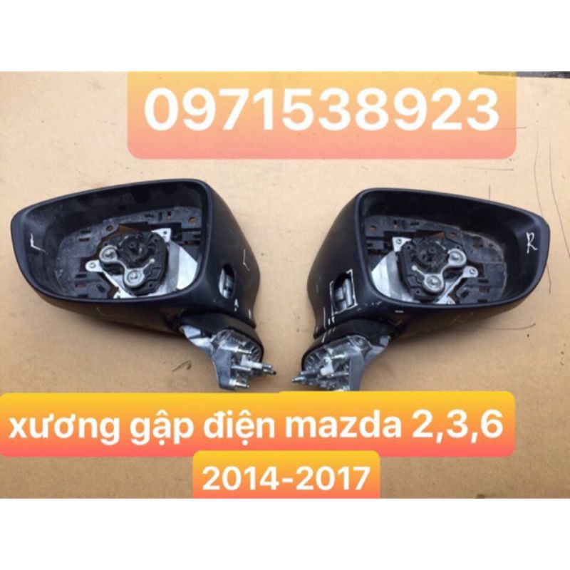 XƯƠNG NHÔM GẬP ĐIỆN CHO MAZDA 2,3,6 2014-2017 lắp zin không độ chế