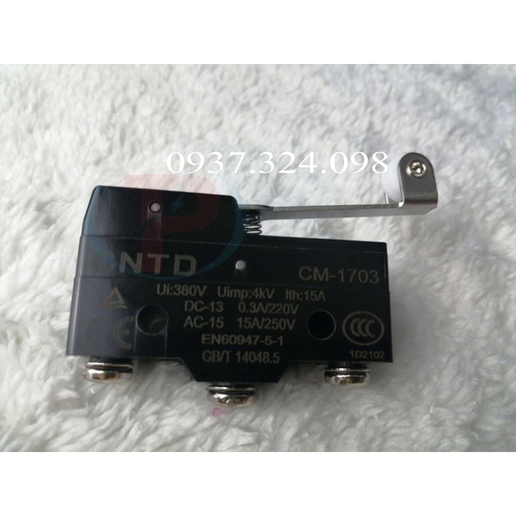 Cm-1703-công tắc hành trình cần dài có bánh xe cm-1703