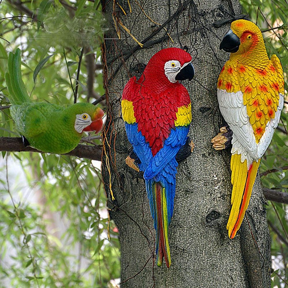 Chú Chim DAPHS Trang Trí Nhà Cửa / Văn Phòng|Tượng Treo Tường Trang Trí Trong Nhà Và Ngoài Trời