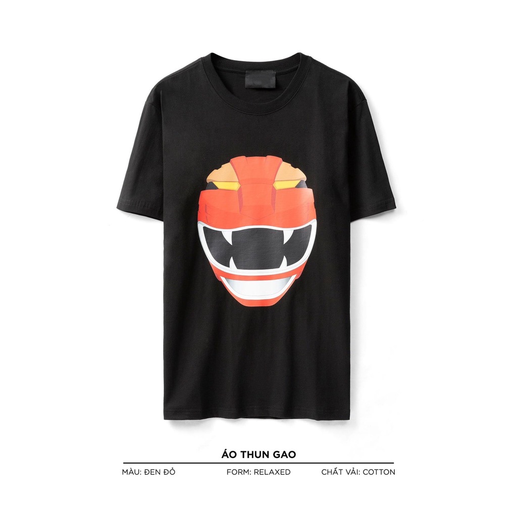 Áo thun tay lỡ nam nữ in hình siêu nhân Gao , Vải Cotton Form Oversize - SELECTED.STORE