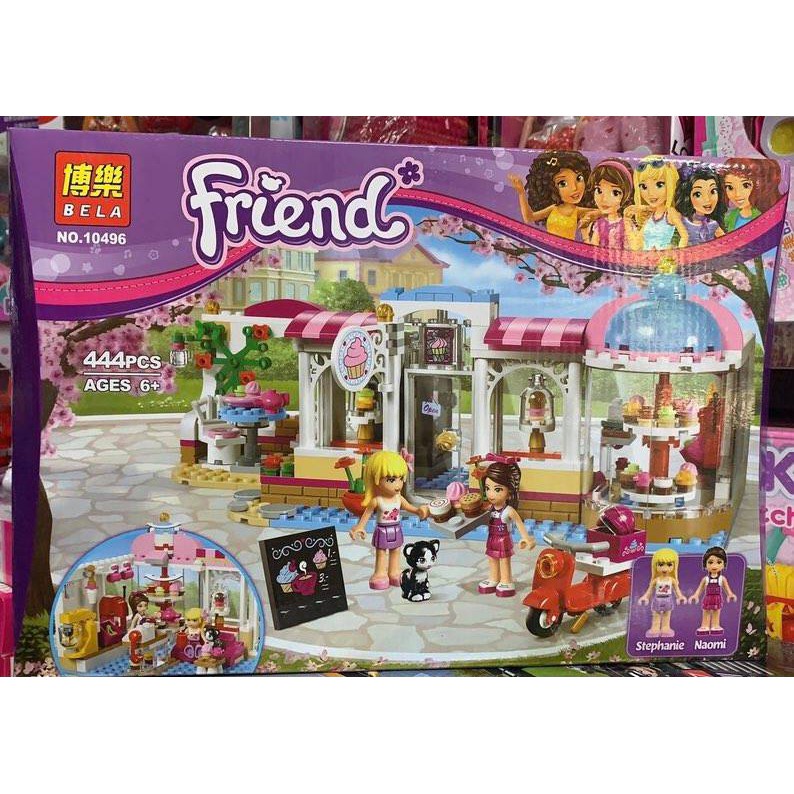 Lego Lắp Ráp xếp hình Friends Bela : Tiệm Bánh Của Naomi