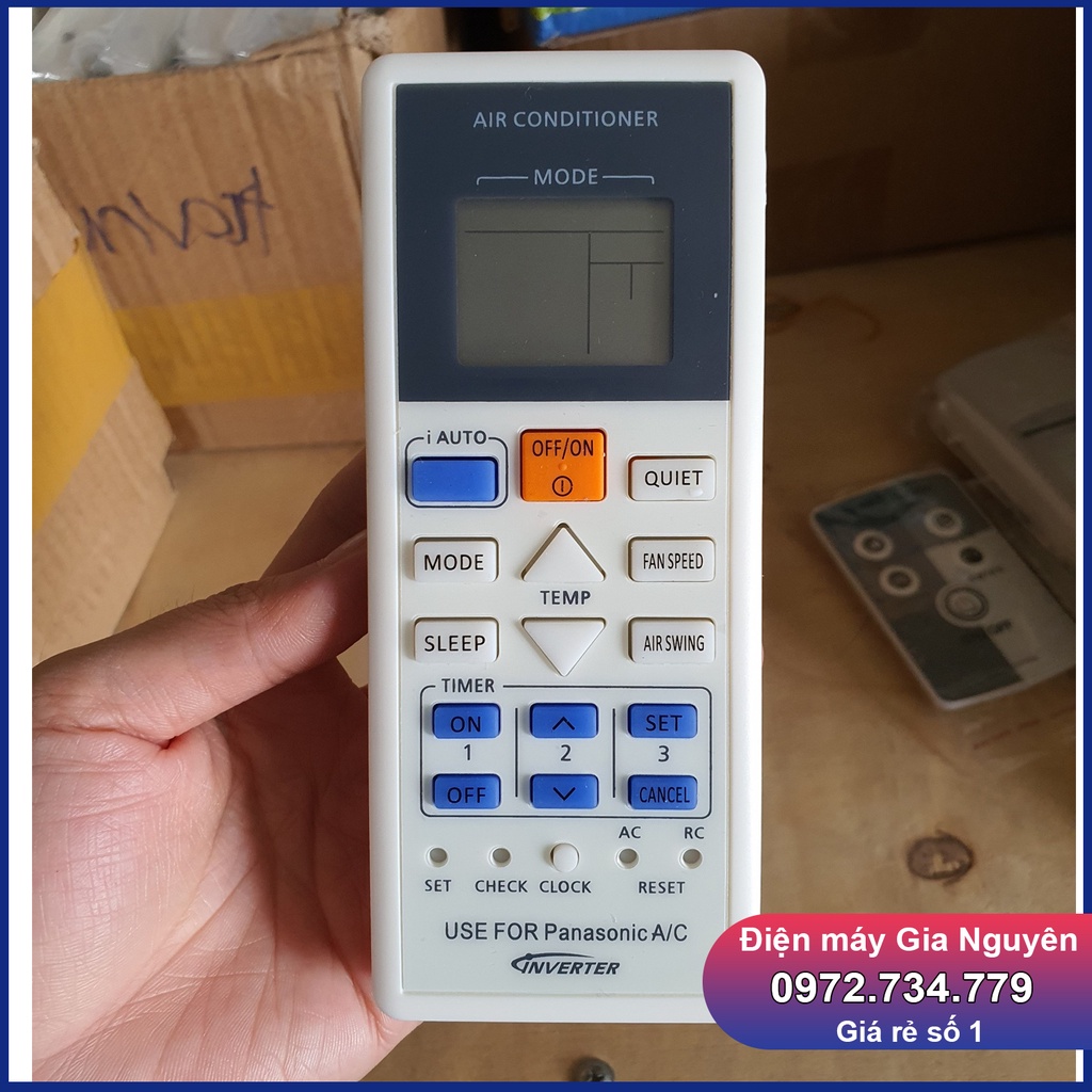 Điều khiển điều hòa Panasonic các dòng Inverter 2 chiều econavi