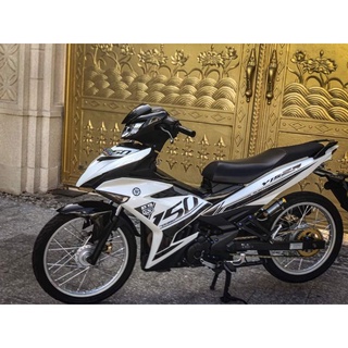 Tem rời exciter 150 trắng y15zr