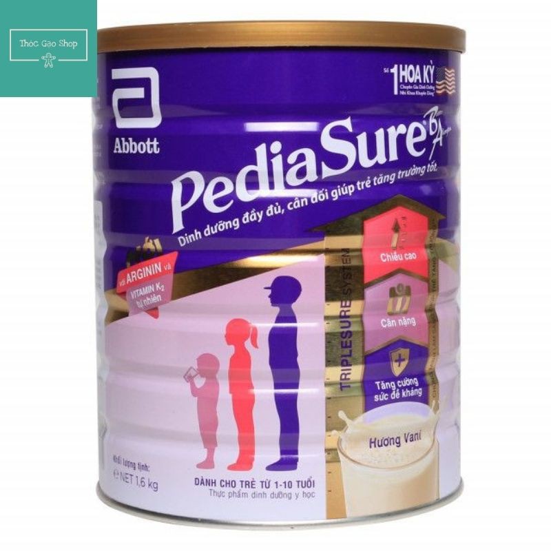 [Mã 267FMCGSALE giảm 8% đơn 500K] Sữa bột Pediasure 850gr cao năng lượng