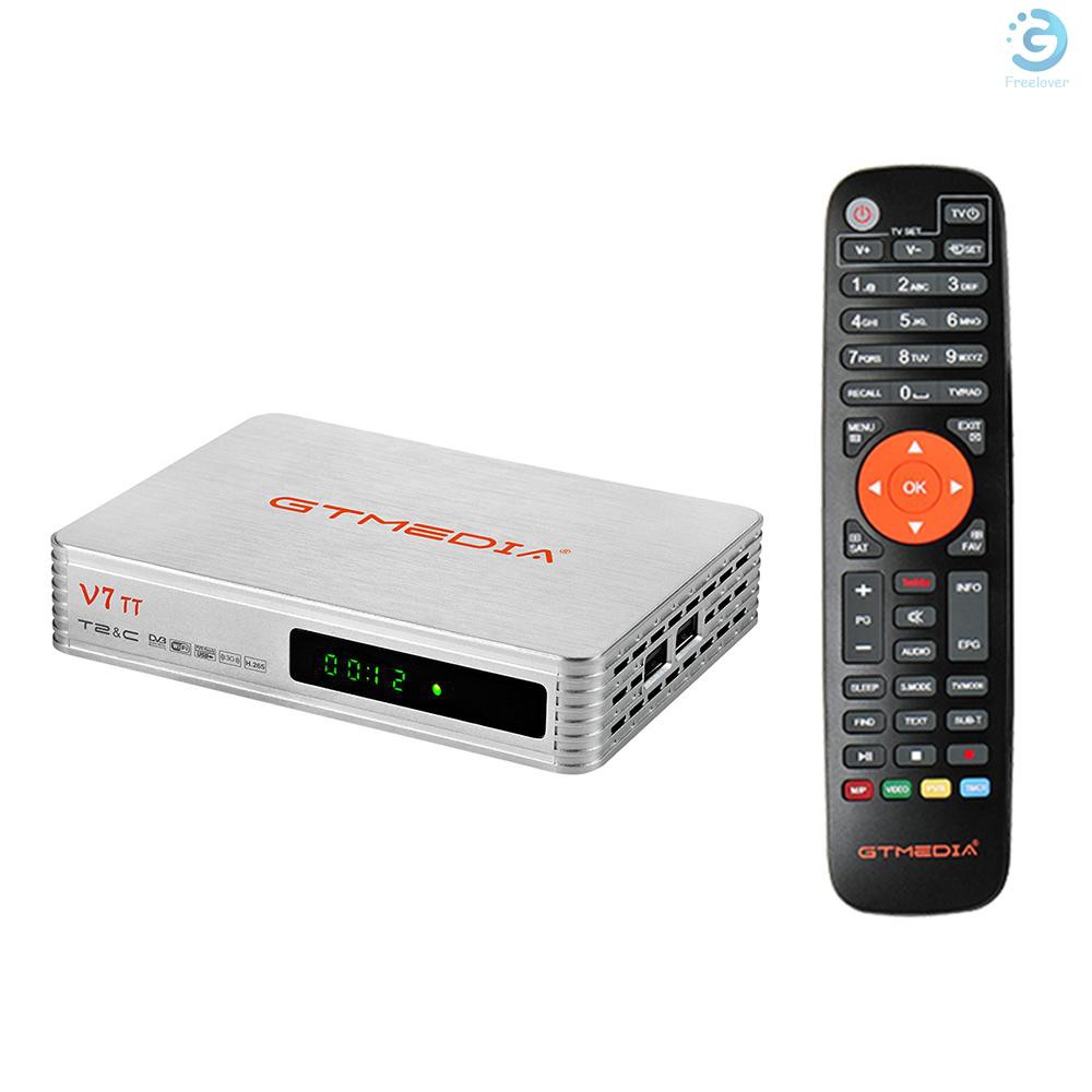 Đầu Nhận Tín Hiệu Tv Gtmedia V7 Tt 1080p Full Hd Dvb-T / T2 / J.83B Hỗ Trợ Usb Pvr Và Phụ Kiện