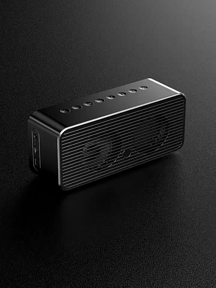 Loa bluetooth mini để bàn ICHECO LB01 tích hợp đồng hồ báo thức hỗ trợ nghe FM, radio | BigBuy360 - bigbuy360.vn