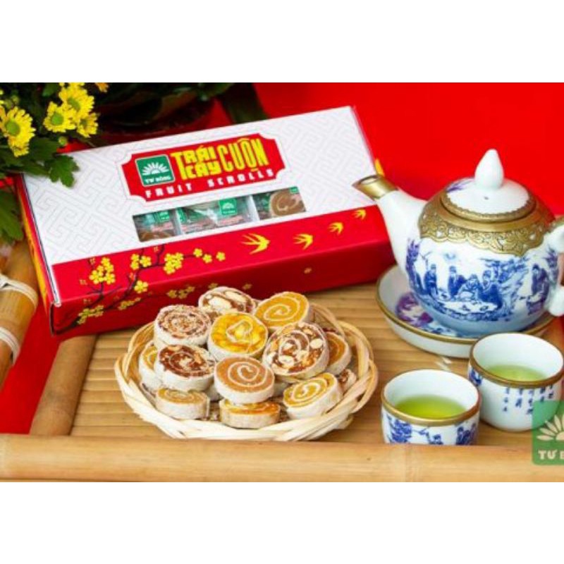 Giá 0₫ cho sản phẩm thứ 2! Bánh trái cây cuộn ! Đặc sản ĐỒNG THÁP