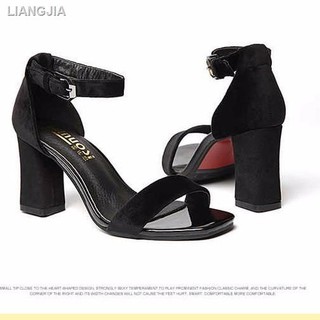 Giày Cao Gót Da Lộn Thời Trang Cho Nữ Size 33-41