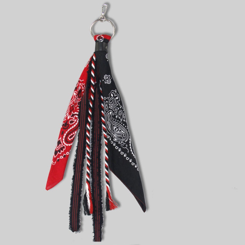 Mary Paisley Ví Bandana Kerchief Dây Xích Móc Khóa Xe Đạp Quần Jean