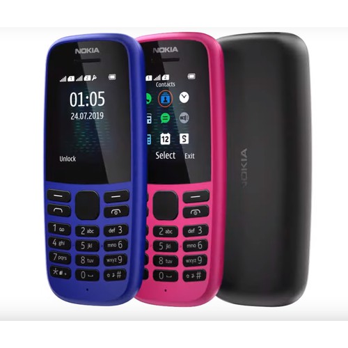 Điện thoại Nokia 105 2 sim - hàng chính hãng | BigBuy360 - bigbuy360.vn