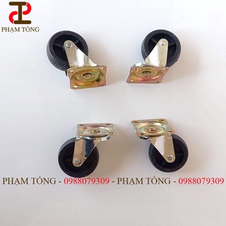 Bánh xe lắp chân tủ chân bàn