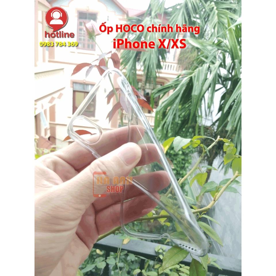 Ốp Lưng Hoco cho iPhone X / Xs - dành cho các phiên bản máy màu đen