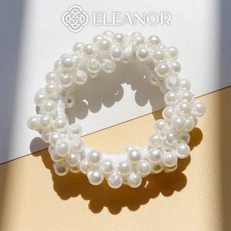 Dây cột tóc nữ Eleanor Accessories đính ngọc trai nhân tạo phụ kiện tóc 4036