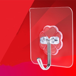 Móc dán tường  miếng móc dán tường cường lực siêu dính treo đồ đa năng  Giá đỡ gắn tường trong suốt không cần khoan đục lỗ tải trọng tối đa 10kg