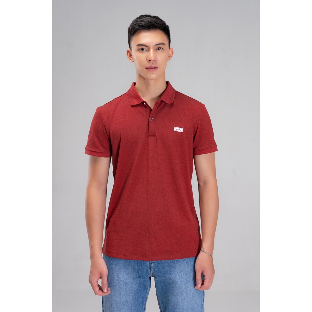 Áo phông polo nam YODY mắt chim thông thoáng và thoải mái- APM3299 | BigBuy360 - bigbuy360.vn