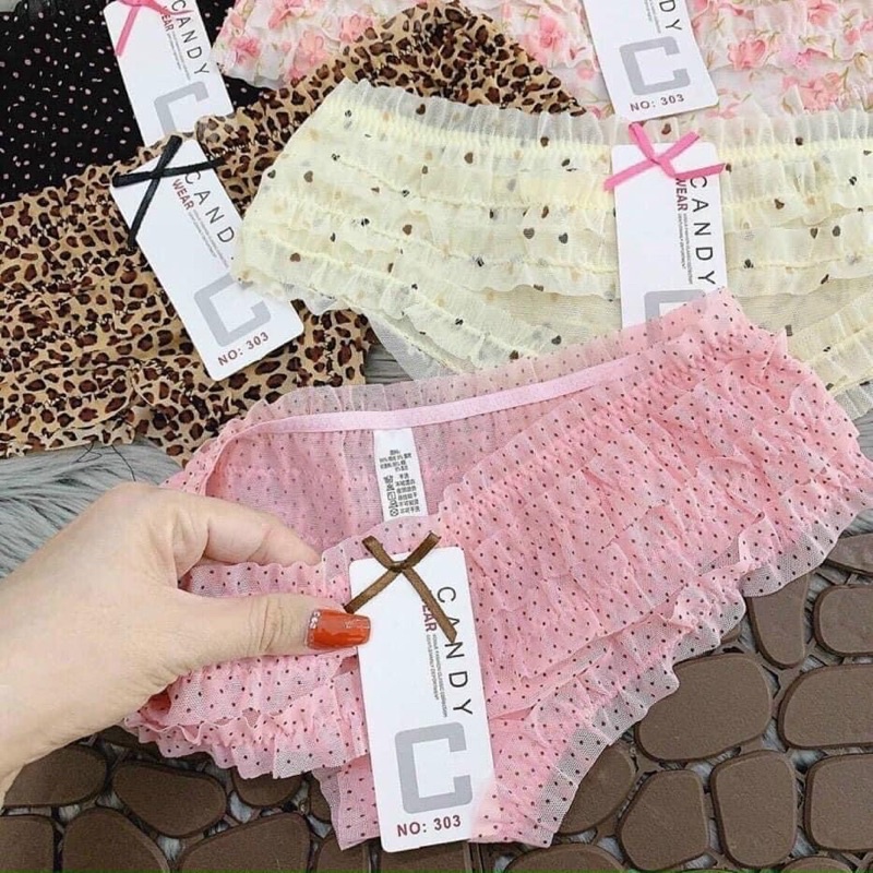 Quần lót ren xếp tầng siêu sexy M3-00