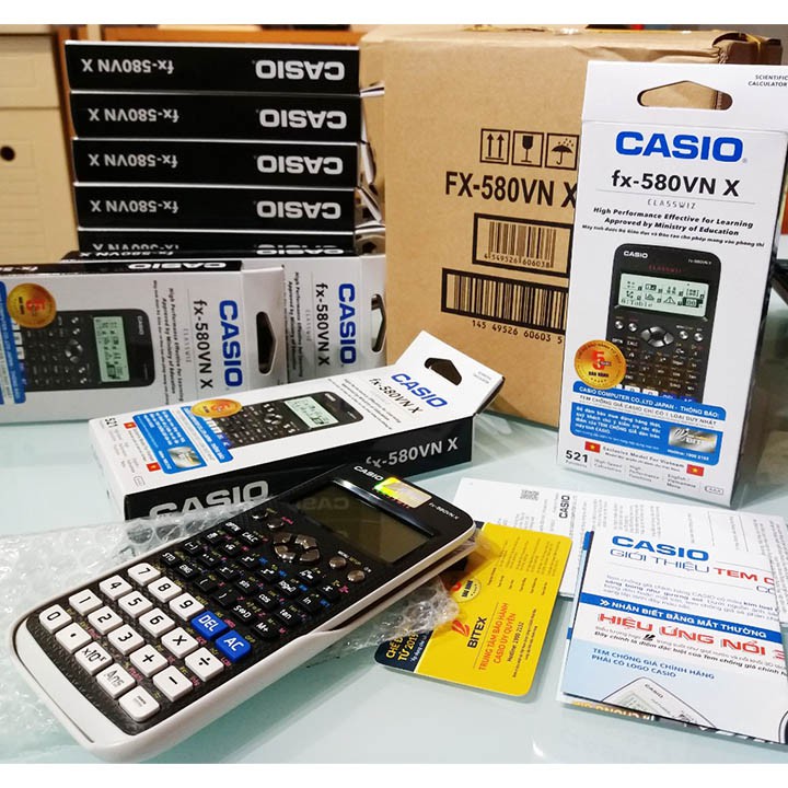 Máy tính CASIO FX 580VNX chính hãng