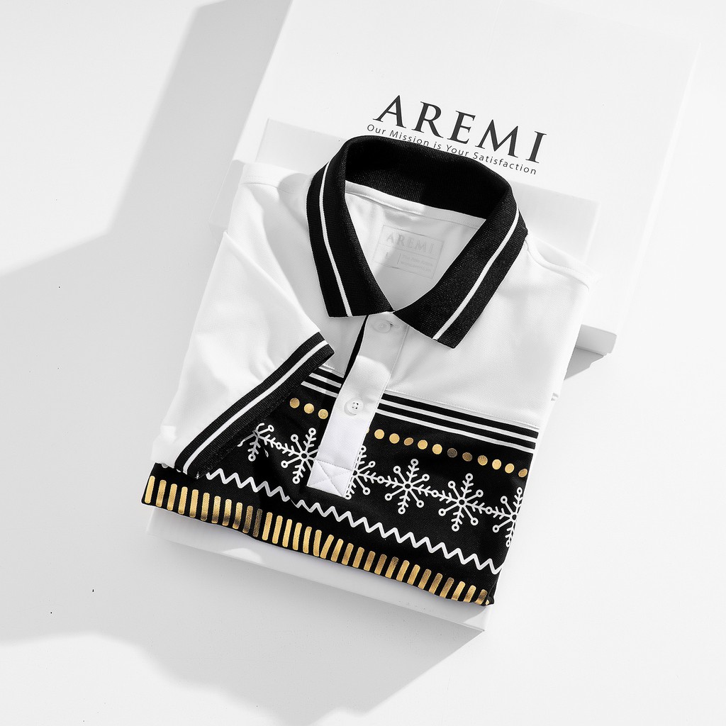 Áo polo nam,thun cao cấp in hình họa tiết, vãi cá sấu cotton, Chuẩn from,sang trọng,thanh lịch AREMI ARPL118 | BigBuy360 - bigbuy360.vn