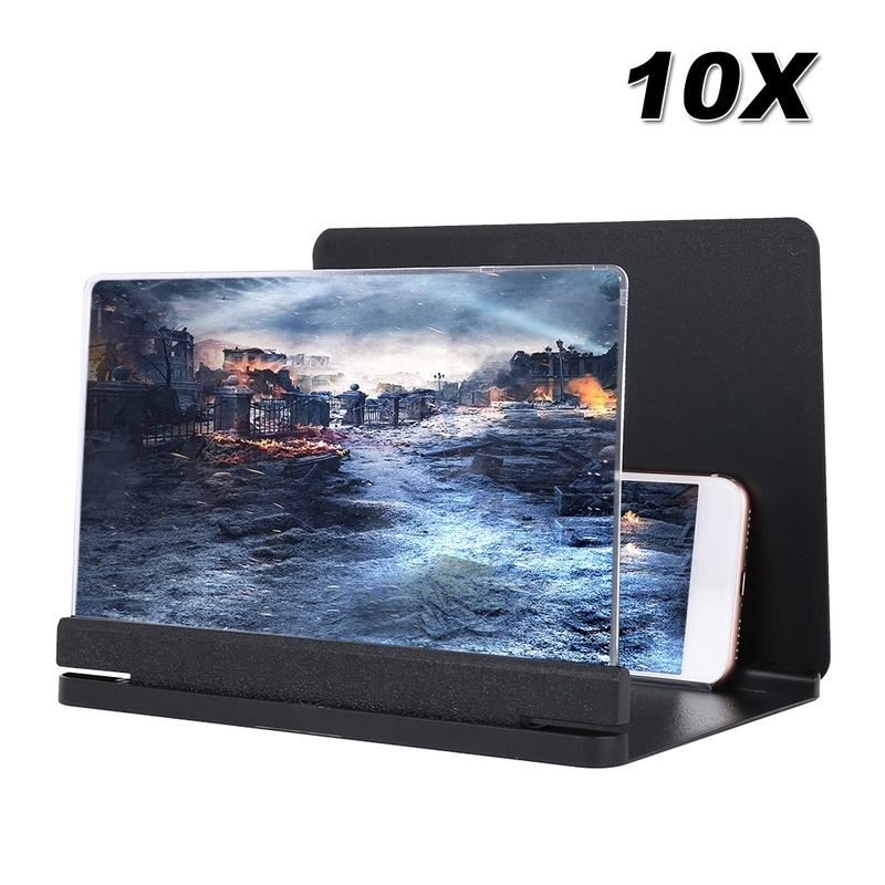 Bộ Khuếch Đại Màn Hình 10 "hd 3d Cho Điện Thoại Thông Minh