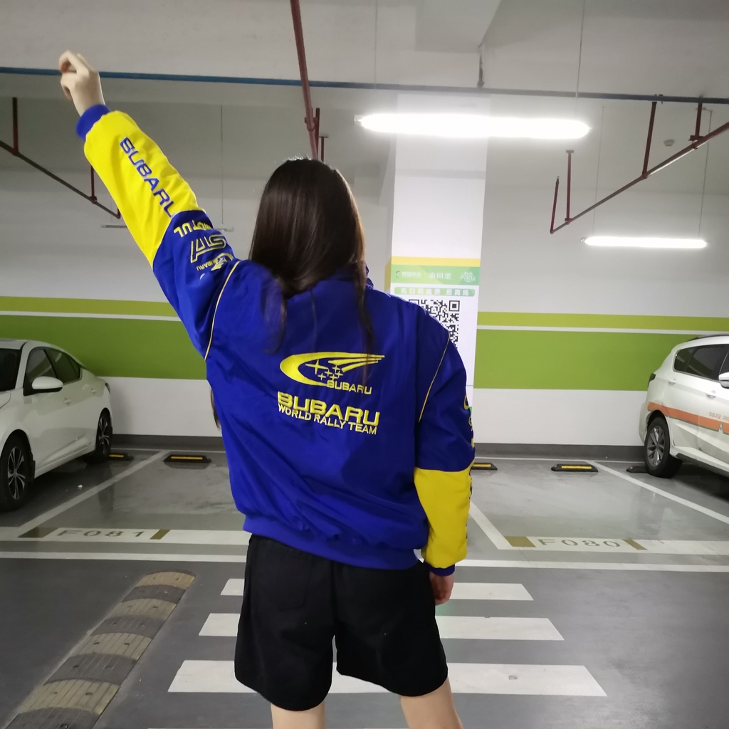 Áo Khoác Cotton Tay Dài Cổ Đứng Thêu Họa Tiết Phong Cách Âu Mỹ F1