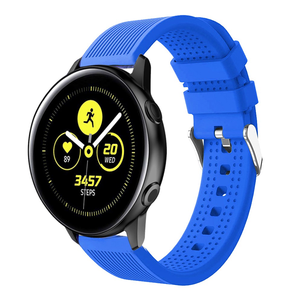 Dây đeo silicon có thể thay thế được 20mm cho đồng hồ Samsung Galaxy Watch Active 2 / Active / Galaxy 42mm / Gear Sport