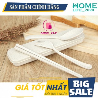 Bộ thìa đũa lúa mạch cao cấp